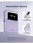 Uno Magsafe Wireless 10.000 mAh 20W Hızlı Şarj Mini Powerbank, Mor - 45328 5