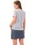 725108_KADIN Sportif Likralı Basic Kısa Kollu Tshirt 5