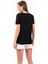 725108_KADIN Sportif Likralı Basic Kısa Kollu Tshirt 4