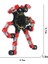 4 Adet Fidget Spinners, Deforme Olabilen Robot Parmak Ucu Oyuncakları, Çocuklar Için Dıy Deforme Olabilen Gyro Oyuncakları Erkek Kız, Doğum Günü Hediyeleri (Yurt Dışından) 5