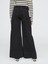 Kız Çocuk Siyah High Rise Stride Wide-Leg Ankle Jean Pantolon 4