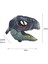 Therizinosaurus Maske Dinozorlar Cadılar Bayramı Kostüm Yaratıcı Cosplay Prop (Yurt Dışından) 4