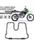 Motosiklet Silindir Kapağı Kapağı Contası 11060-1318 Kawasaki KLX250R KLX250 D-Tracker KLX250SF KLX300R (Yurt Dışından) 3