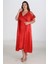 2li Kırmızı Sabahlık Takımı Bigsize 6226 3