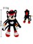 Nickelodeon Sonic The Hedgehog Sonic The Kid Nack Plushie Doll Sırt Çantası Siyah (Yurt Dışından) 1