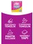 Trend Temizlik Bezi 3'lü Paket İkili Set 4