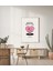 Self Love Social Club" Retro Kalp Posteri / Çerçevesiz - 50X70 1