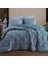 Premium Soft Çift Kişilik Yorgan Seti Indigo 4