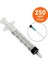5ml 3 Parça Yeşil (Kısa Iğneli) Enjektör 21G x 16 mm 1
