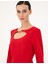 Kadın Kırmızı Regular Fit Dokuma Elbise 50292372-VR030 2