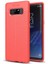 Samsung Galaxy Note 8 Kılıf Deri Görünümlü Yüksek Kaliteli Premium Silikon Kapak Rcv/niss 1
