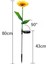 2 Adet Solar Güneş Enerjili Ayçiçeği Bahçe Aydınlatma Dekorasyon Işığı 2 Adet 2