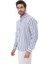 Erkek Regularfit Nakışlı Çizgili %100 Pamuk Gömlek 6