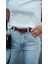 Kadın El Yapımı Casual Tarz 100% Hakiki Deri Kemeri Camel (Taba) Renk 7
