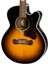 J-200 Ec Studio Parlor Akustik Gitar (Vintage Sunburst) 2
