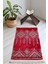 Kilim Desenli Astarlı Lüks Seccade S1020 Krımızı 1