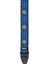 JH25 Jimi Hendrix Blacklight Fillmore Blue Gitar Askısı 3