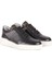 4705 Deri Erkek Sneaker Ayakkabı Siyah 3