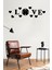 LOVE Duvar Saati Mdf Duvar Dekorasyon Lazer Kesim 3
