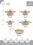 Granit 9 Pcs Beren Cam Kapaklı Set 2