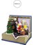 Yılbaşı Temalı Kitap Üzeri Noel Baba Biblo 20 cm 2