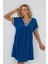Viskon Elbise – Yazın Vazgeçilmezi Mavi 1