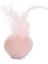 Peluş Tüylü Yavru Kedi Oyuncağı 5cm Pembe 1