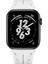 Apple Watch 7 45MM KRD-127 Metal Tokalı Silikon Kordon-Kırmızı 2