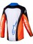Racer Melt Off-Road Genç Motosiklet Jerseyi Oranj Mavi Beyaz 2