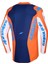 Fluid Grid Off-Road Motosiklet Jerseyi Oranj Mavi Beyaz 2