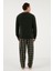 Regular Fit Bisiklet Yaka Kışlık Yumuşak Dokulu Polar Pijama Takımı Erkek Pijama Takımı 6096100 7