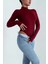Yarım Balıkçı Yakalı Parmak Geçmeli Bodysuit 1