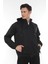 Erkek Kapüşon Fermuar Detaylı Softshell Eşofman Üstü 3