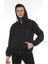 Erkek Kapüşon Fermuar Detaylı Softshell Eşofman Üstü 4