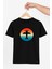 Renkler Içinde Uçak Silüeti Unisex Tshirt Pilot - Havacı - Uçak Tutkunu 1