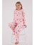 Kız Çocuk Pembe Pijama Takımı 1