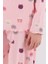 Kız Çocuk Pembe Pijama Takımı 6
