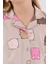 Kız Çocuk Bej Gömlek Pijama Takımı 6
