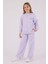 Kız Çocuk Mor Eşofman Takımı 1