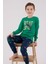 Erkek Çocuk Yeşil Pijama Takımı 1