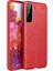 Galaxy S21 Plus Kılıf Zıvo Niss Silikon Kapak-Kırmızı 1