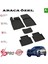 Peugeot 5008 Hybrıt 4-D Havuzlu Kauçuk Paspas Siyah 2024 2025 2026 1