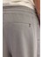 Erkek Gri Soft Touch Beli Lastikli Baskılı Elastan Regular Fit Eşofman Altı A42Y3417 6