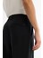 Erkek Siyah Klasik Bel Pliseli Elastan Baggy Fit Pantolon A42Y3064 7