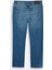 Erkek Mavi Eskitme Yıkama Tokyo Straight Fit Jean Pantolon A42Y3535 7