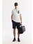 Erkek Beyaz Polo Yaka Baskılı %100 Pamuk Regular Fit T-Shirt A51Y1167 7