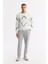 Erkek Regular Fit Ekru Bisiklet Yaka Baskılı Bi-Stretch İnterlok Sweatshirt A51Y1226 6