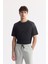 Erkek Taş Beli Lastikli Gofreli Bi-Stretch Relaxed Fit Şort A51Y3652 7