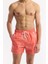Erkek Turuncu Hızlı Kuruyan Baskılı Çantalı Relaxed Fit Relaxed Fit Deniz Şortu A51Y3810 6