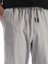 Xsıde Gri Standart Kalıp Gabardin Erkek Jogger Pantolon 3